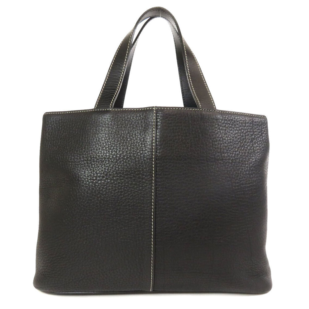 Burberry bag tote calfskin Black